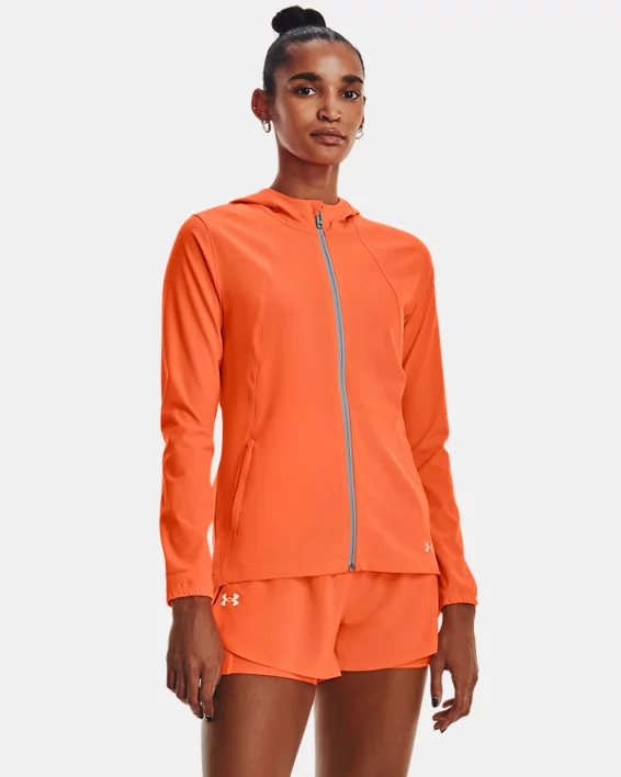 Damen UA Run Anywhere Storm Jacke