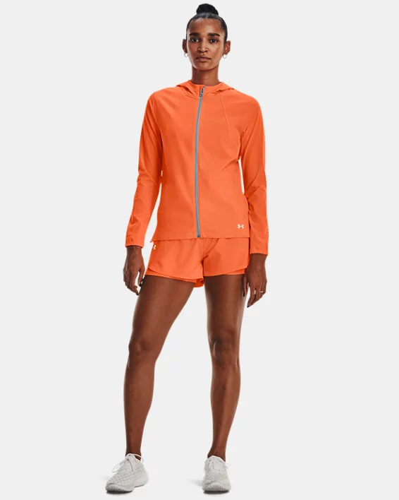 Damen UA Run Anywhere Storm Jacke – Bild 3